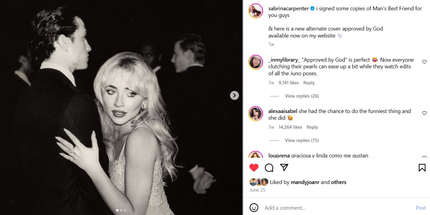 Sabrina Carpenter Man