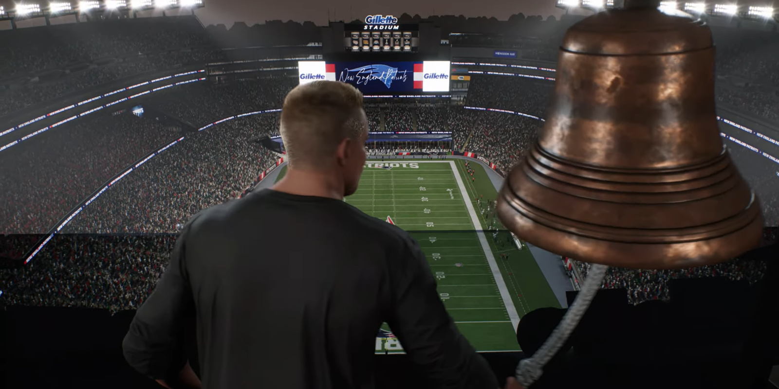 Madden NFL 26 Patriots Stadium in game