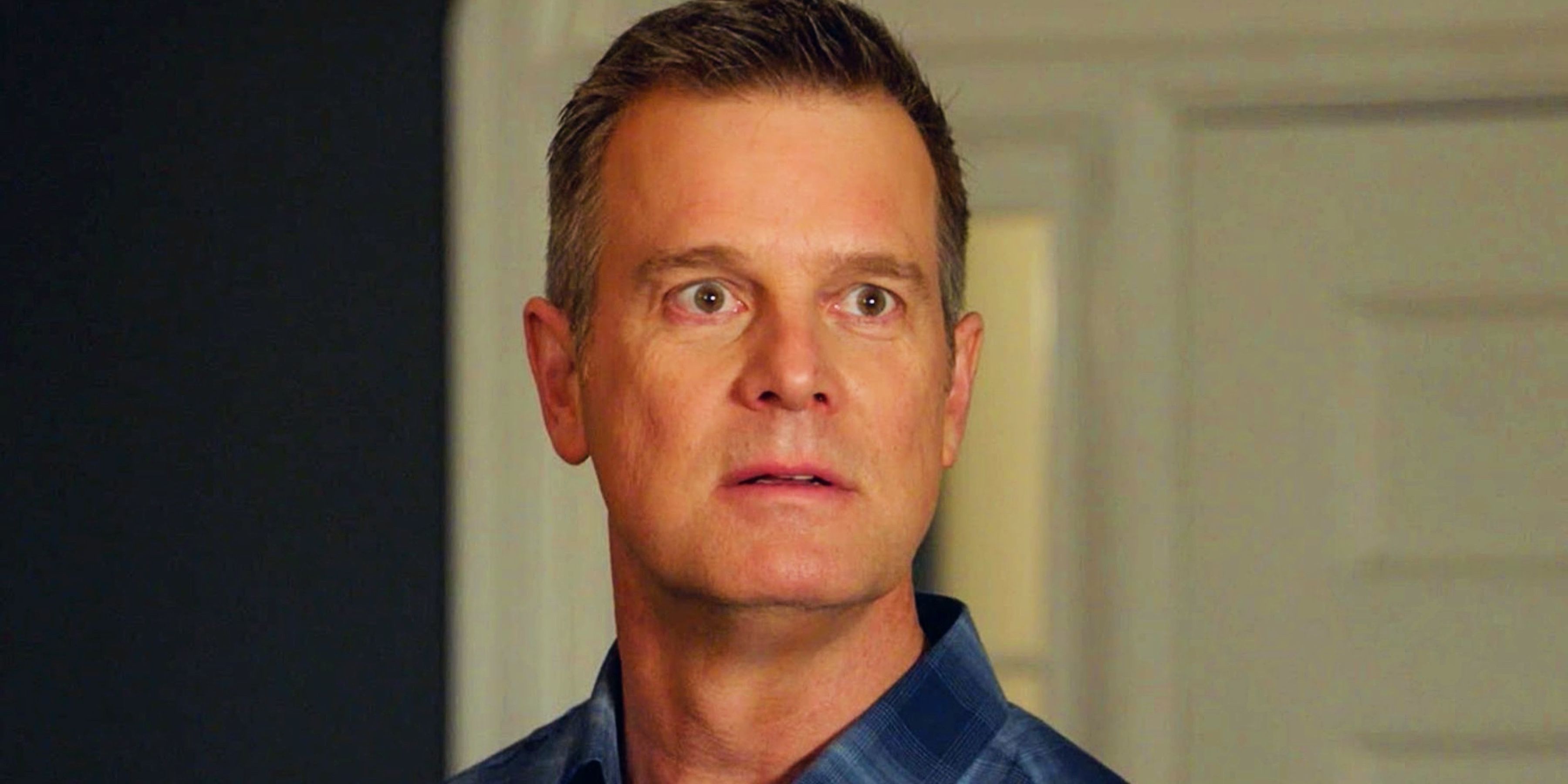 Peter Krause looking shocked as Bobby Nash in 9-1-1.