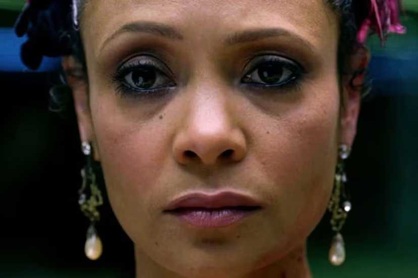 Thandiwe Newton as Maeve Millay in Westworld