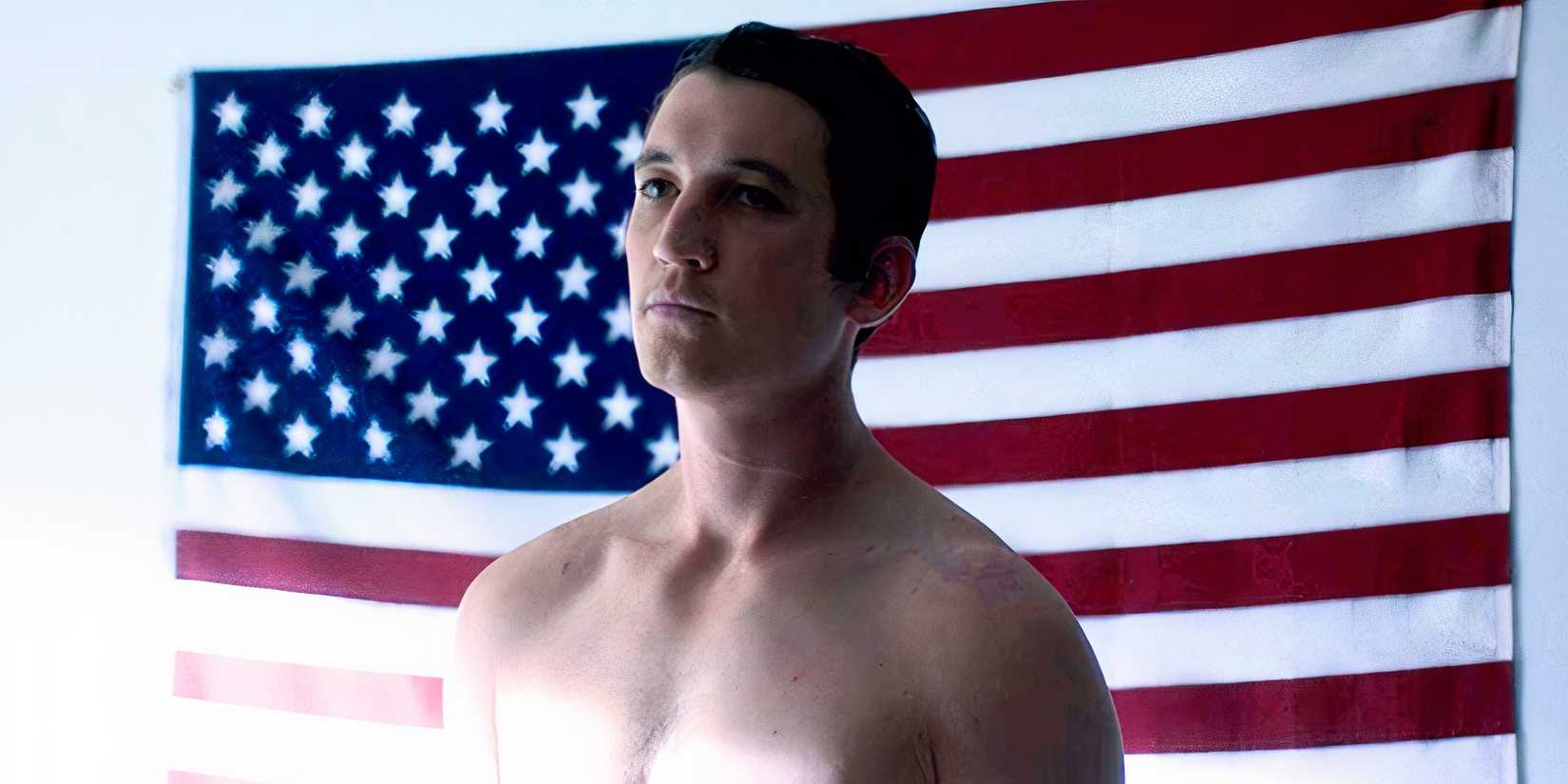 A still from the crime show Too Old To Die Young