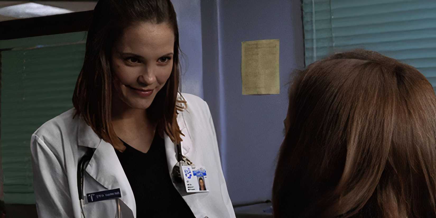A transgender patient receiving treatment in ER season 9