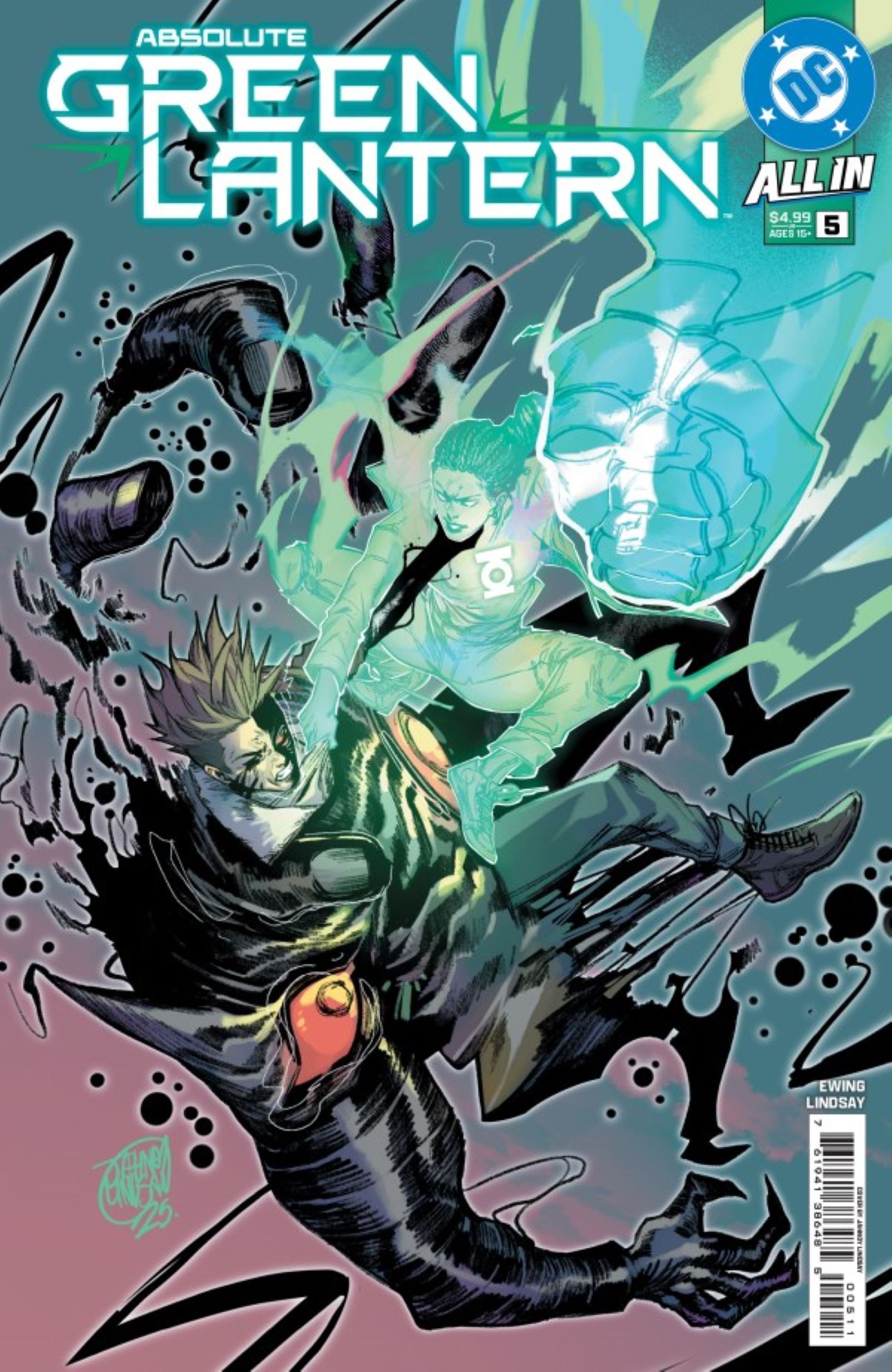 Absolute Green Lantern #5 main cover