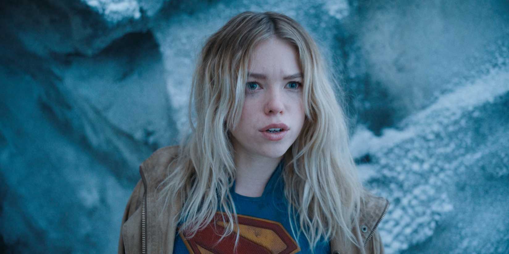 Milly Alcock as Supergirl in James Gunn's Superman movie