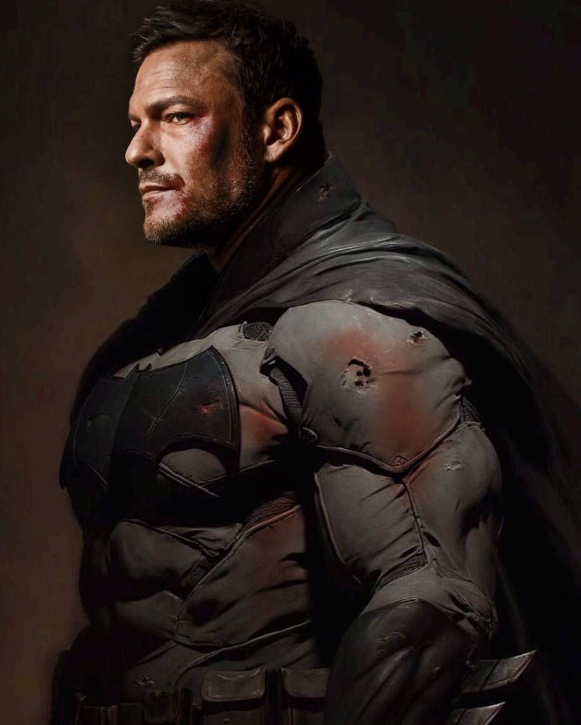Alan Ritchson as Batman Artwork