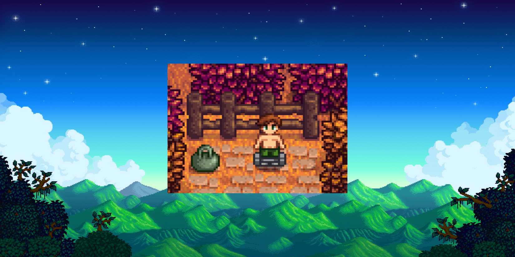 Alex's outdoor area