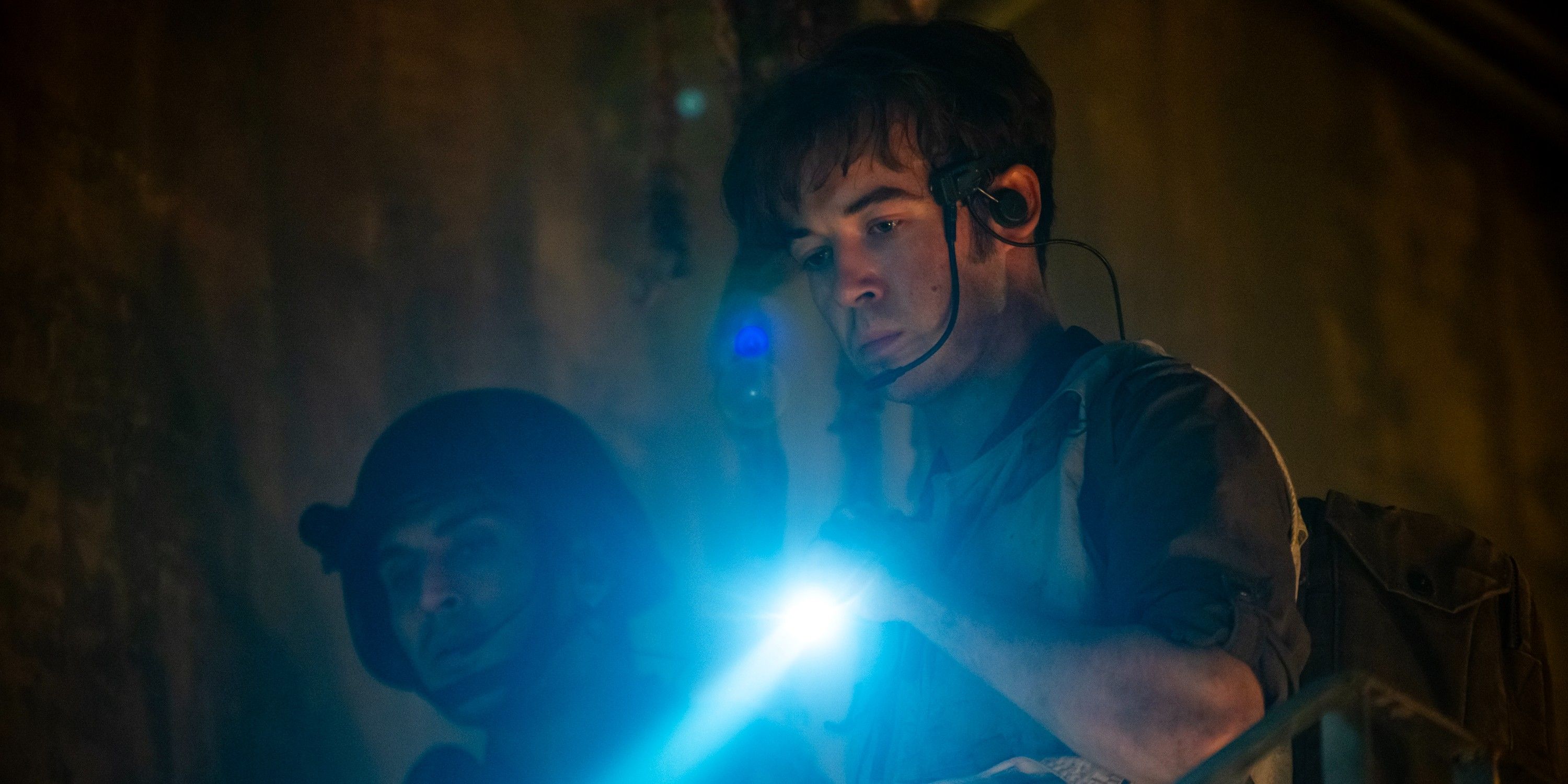 FX's Alien: Earth -- "Mr. October" -- Season 1, Episode 2 (Airs Tues, August 12) -- Pictured (L-R): Moe Bar-El as Rashidi, Alex Lawther as Hermit (R).