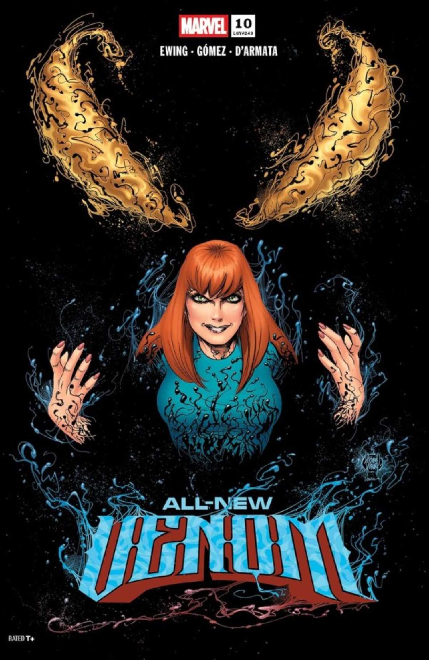all0new venom #10 main cover