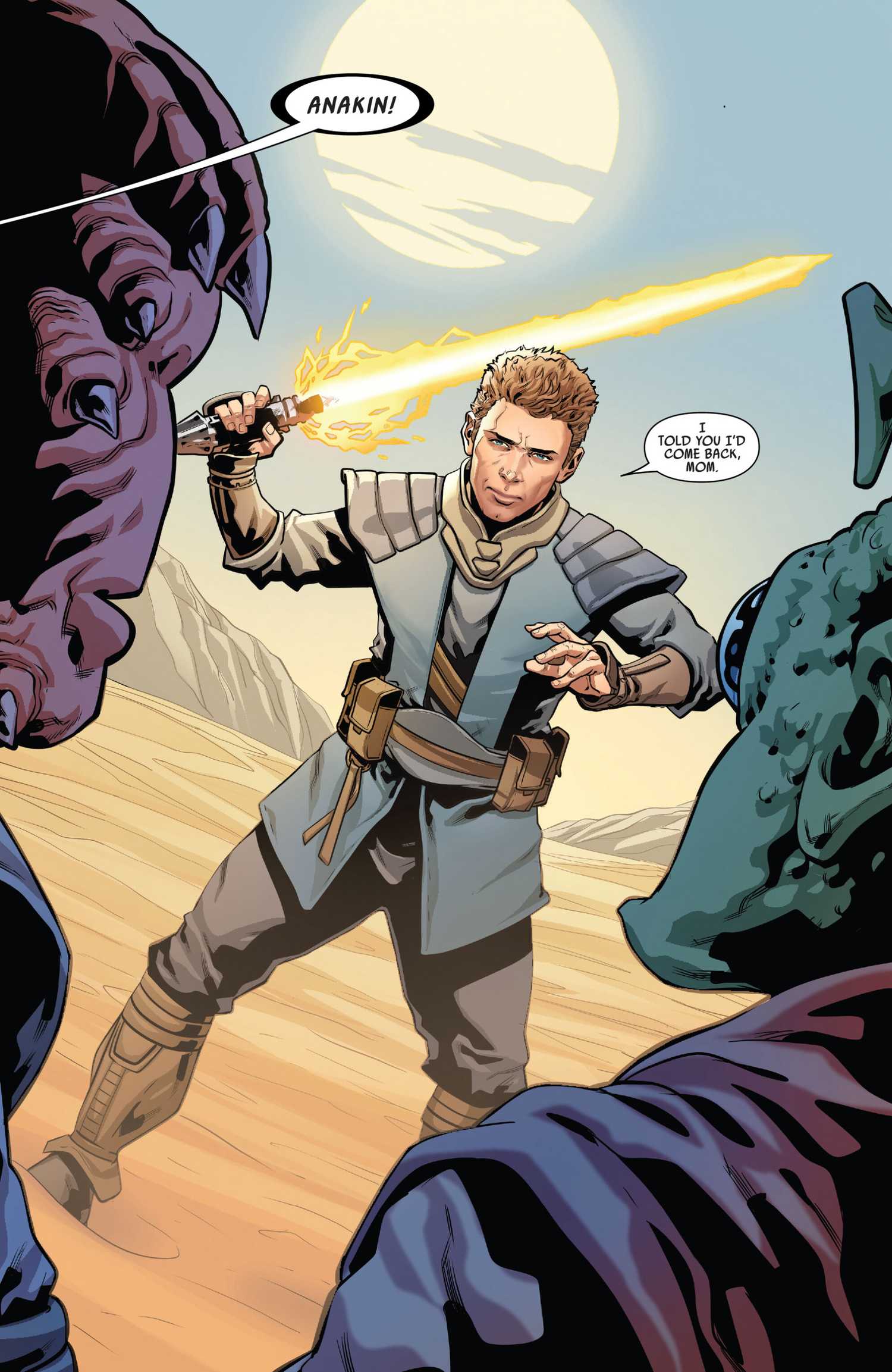 Anakin's Vision as A Jedi Freeing HIs Mother