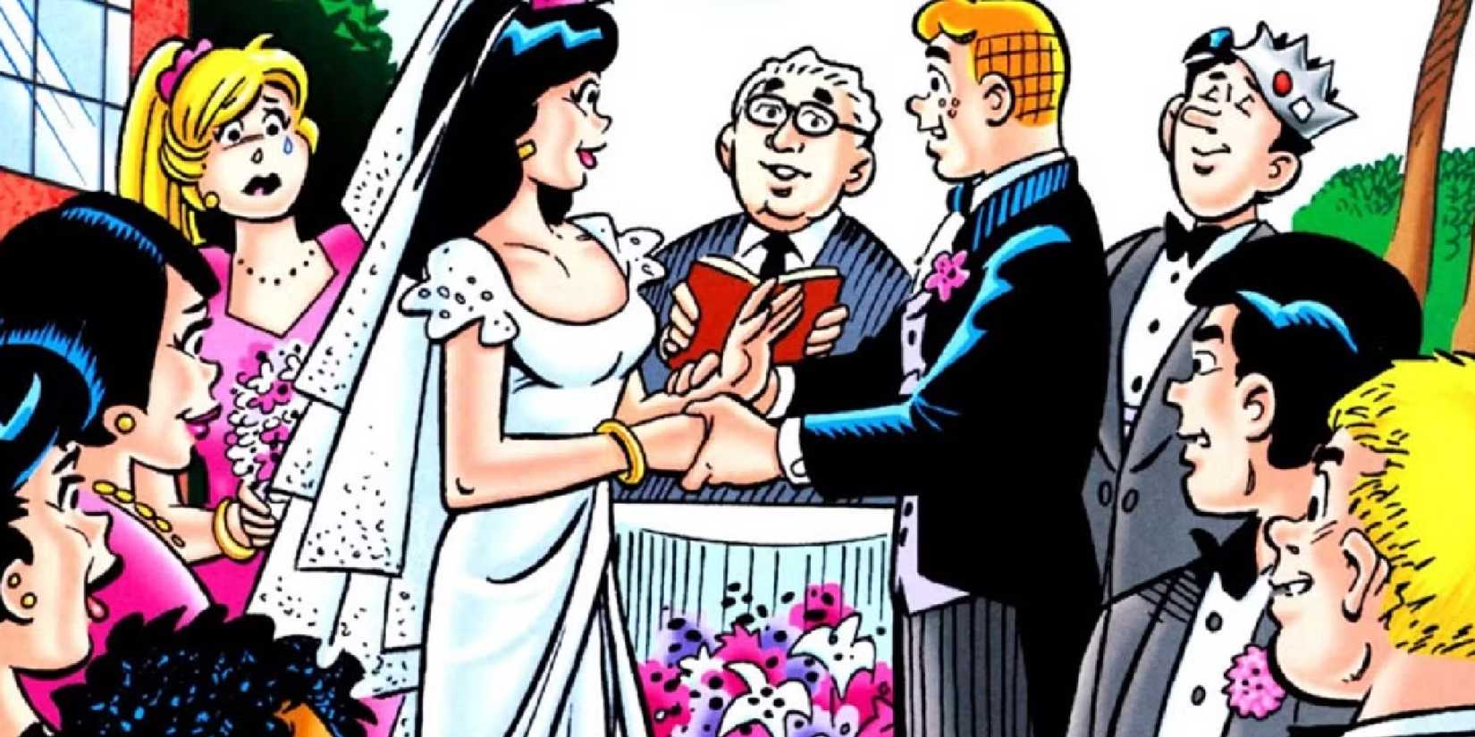 Archie marries Veronica in the Archie Comics