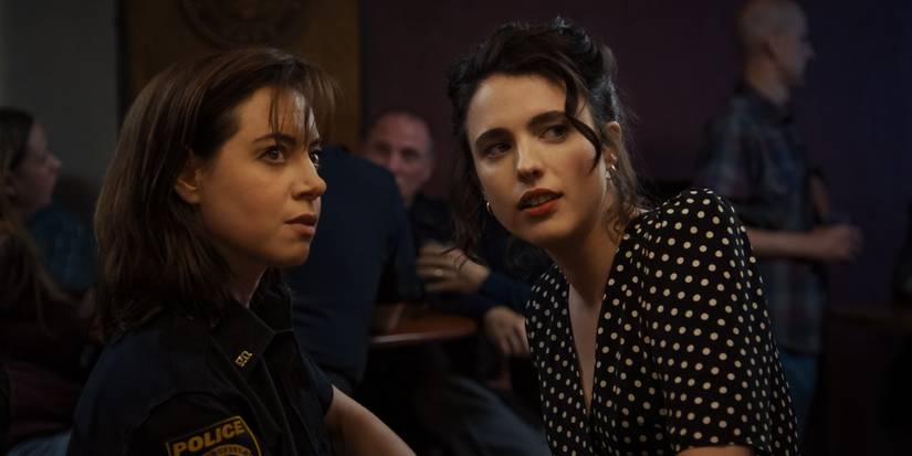 Aubrey Plaza and Margaret Qualley in Honey Don't