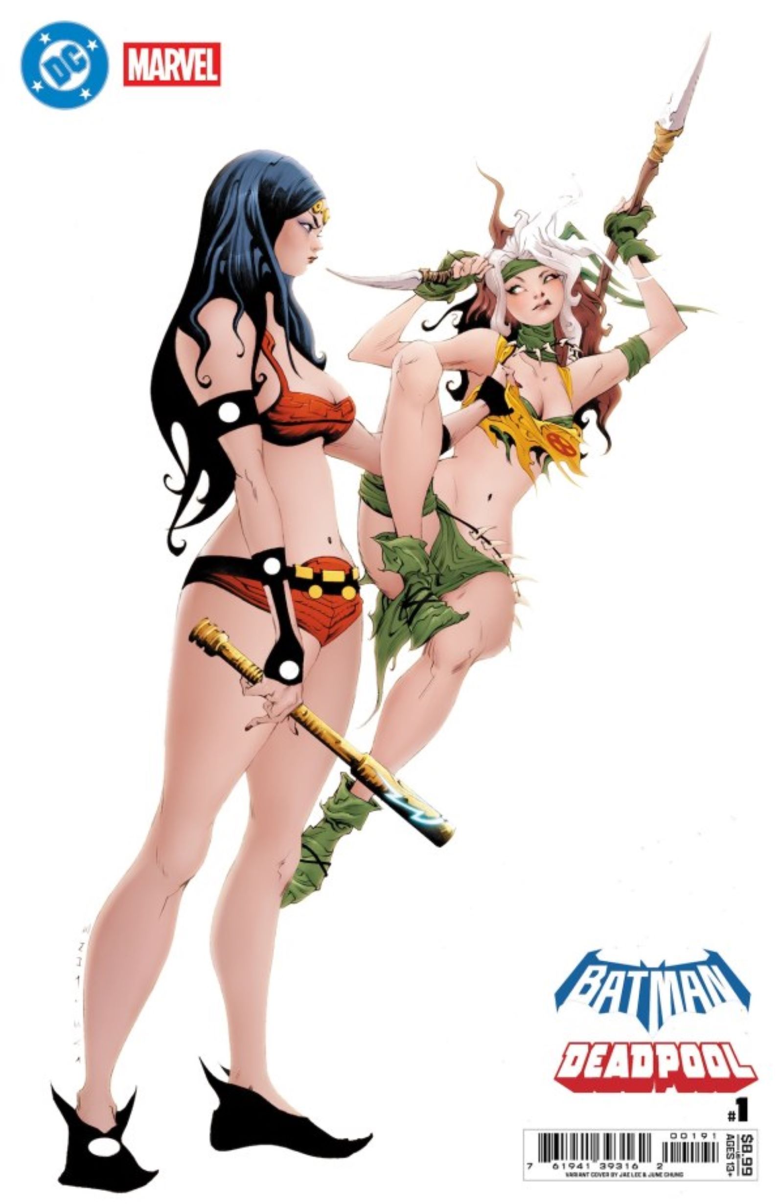 Batman Deadpool Wonder Woman Rogue