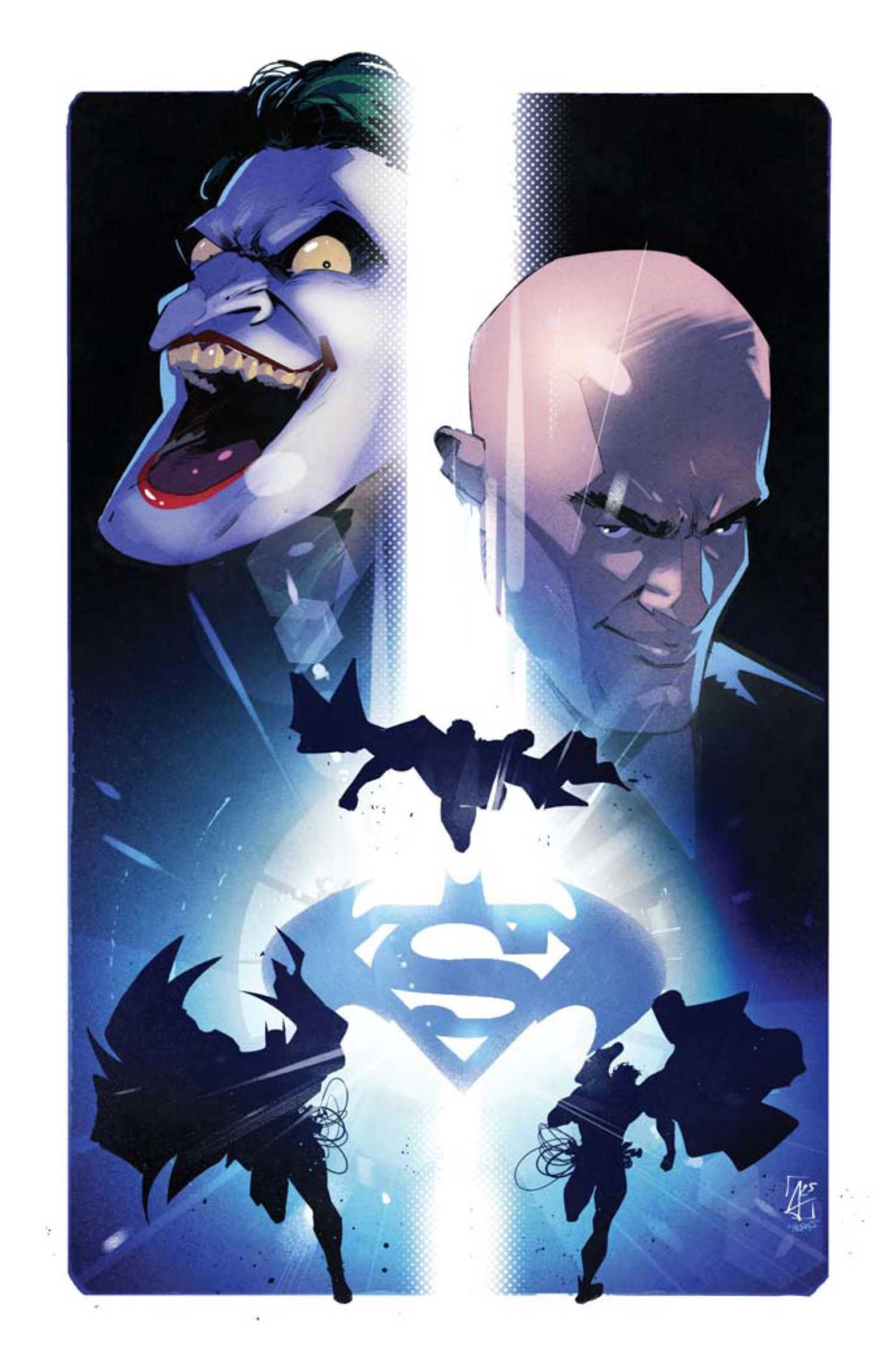 Batman  Superman World's Finest #45 joker lex luthor variant cover