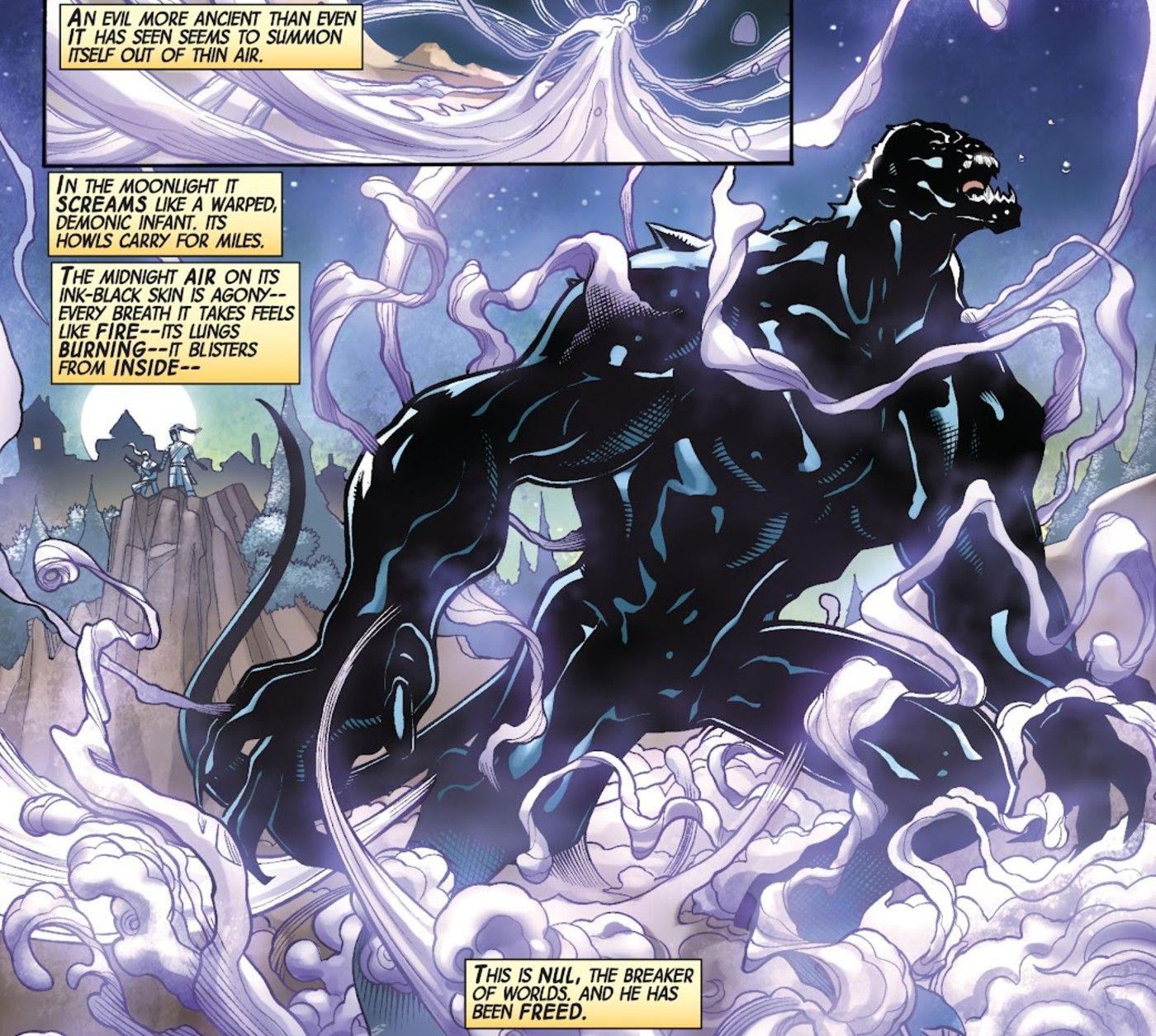 Black Hulk emerges in the world
