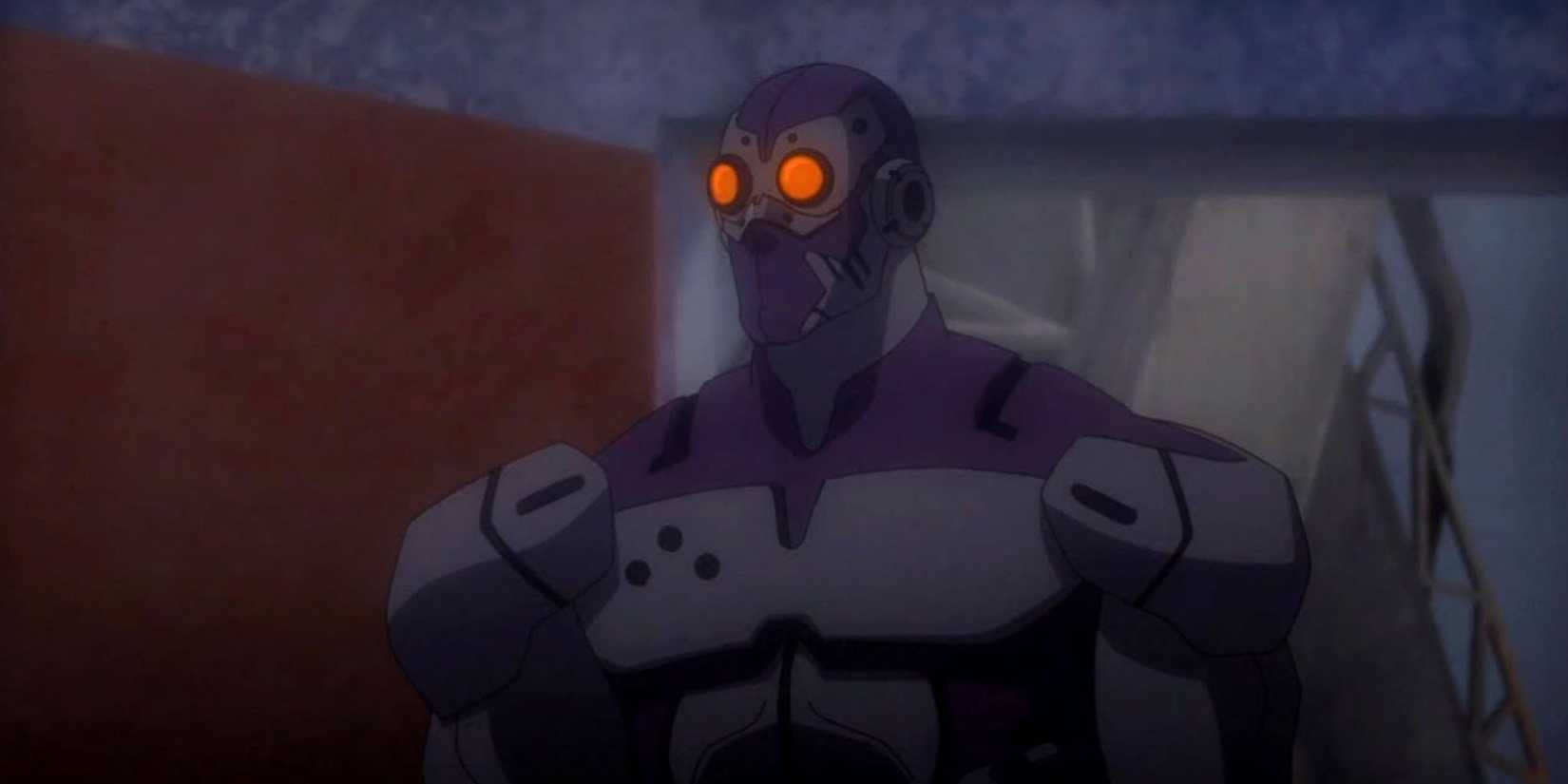 Black Spider in his suit in Batman ᴀssault on Arkham (2014)