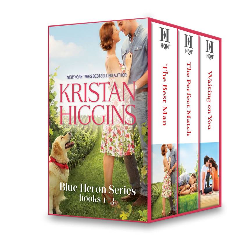 The cover of the Blue Heron Series by Kristan Higgins.
