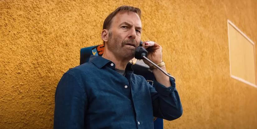 Bob Odenkirk on the phone in Nobody 2