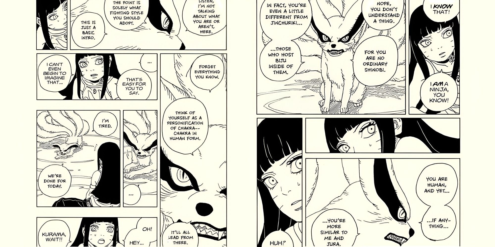 Immagine copertina Boruto Chapter 25 Himawari and Kurama