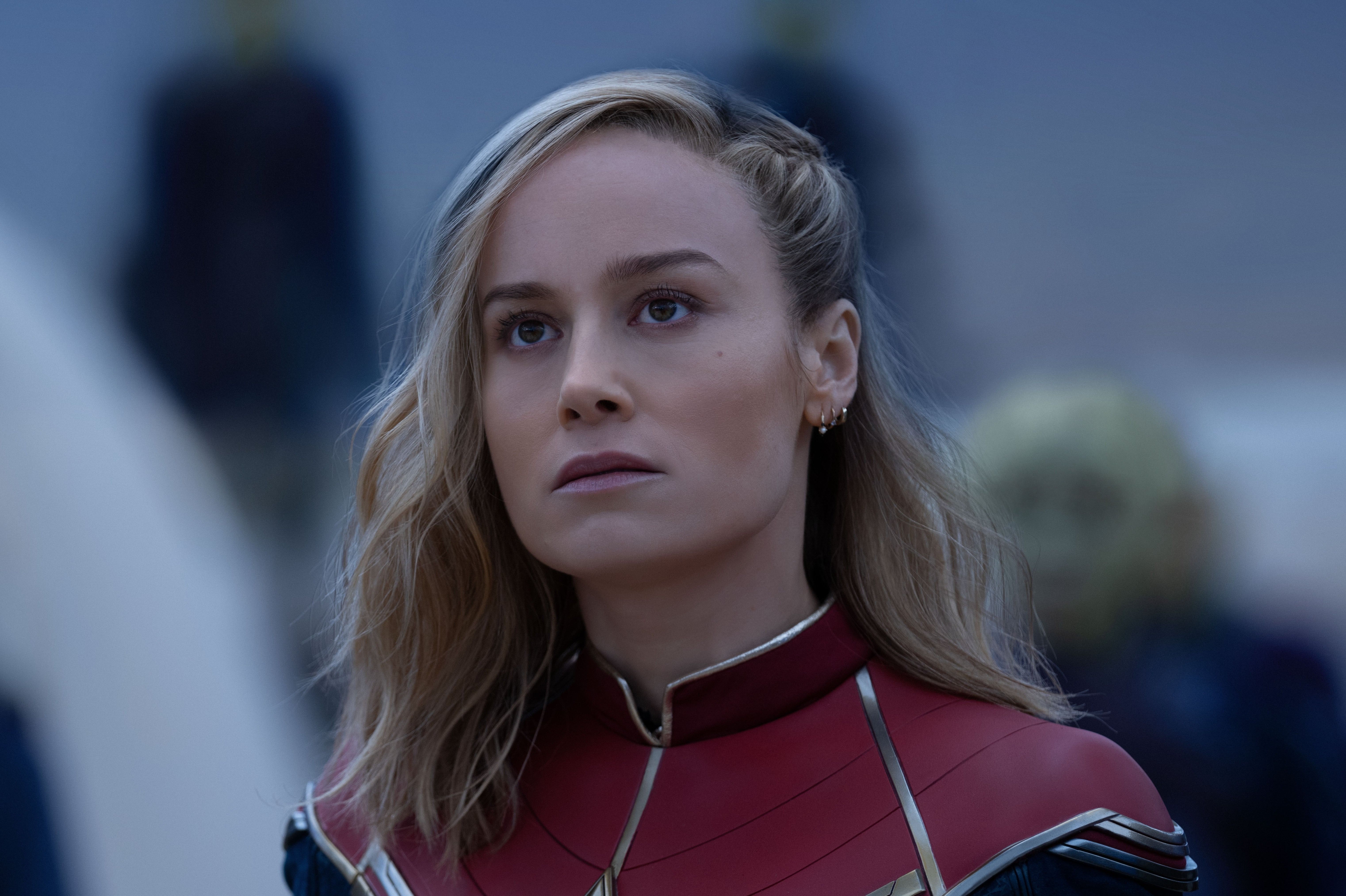 Brie Larson as Carol Danvers in The Marvels (high res 4K)