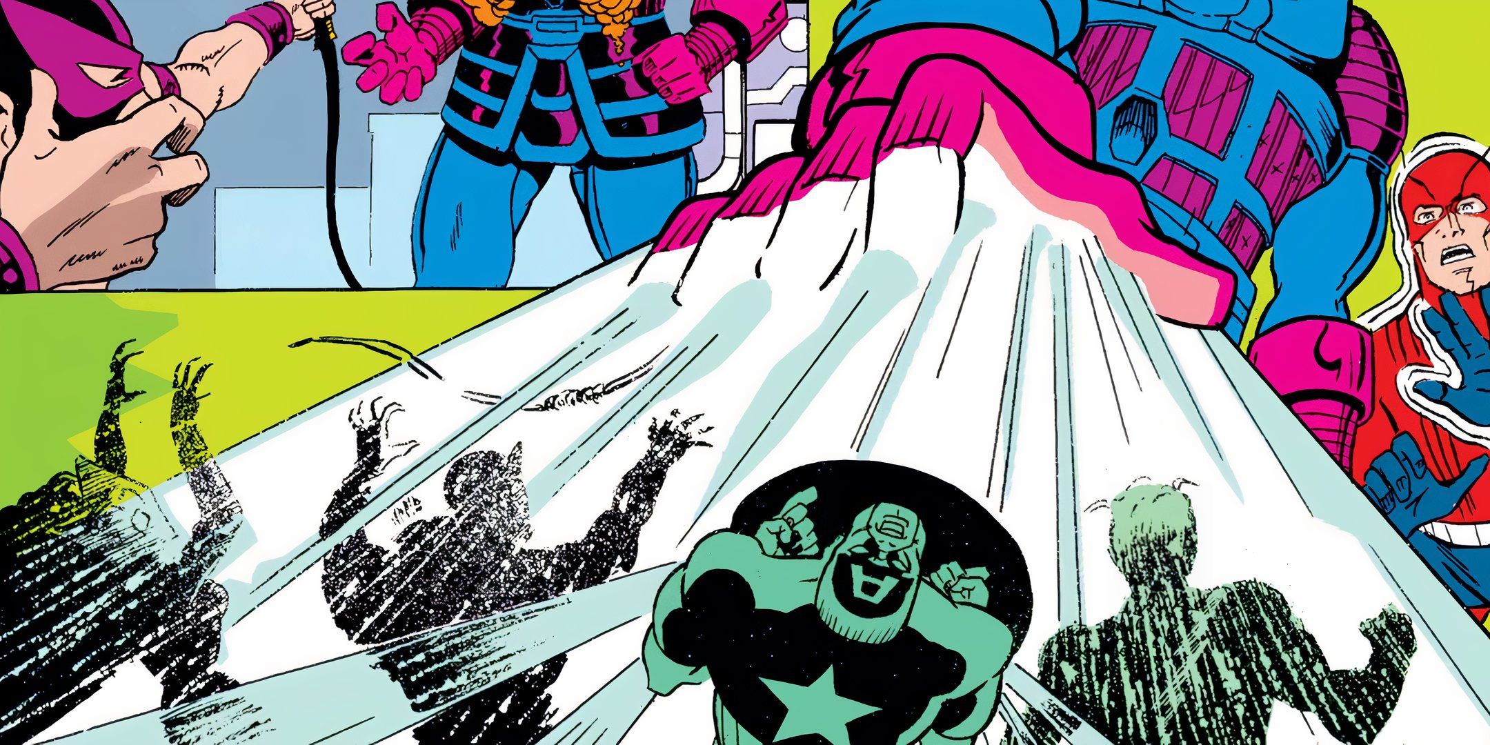 Captain America Deflects Galactus Marvel