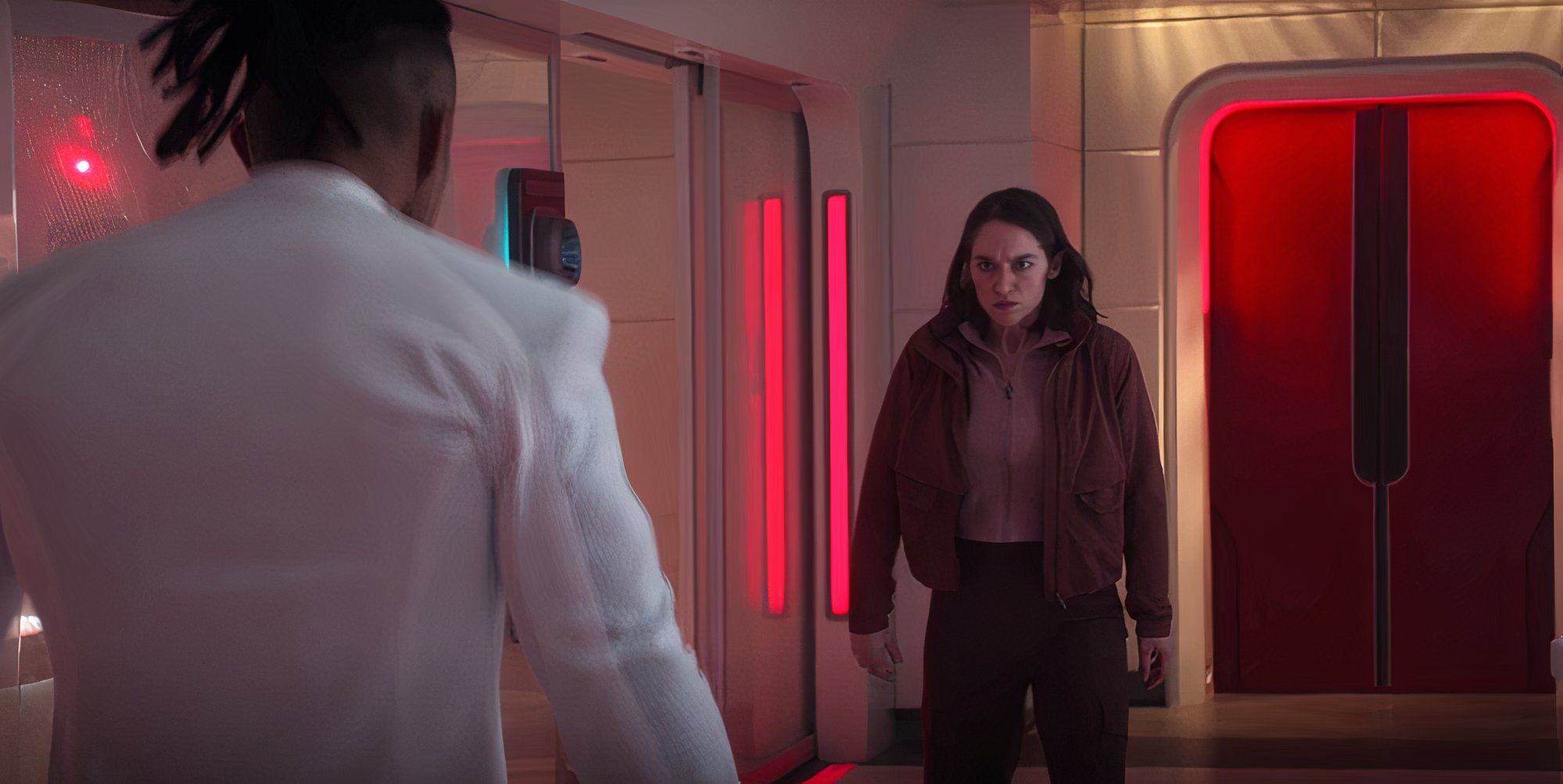 Captain Batel confronts Vezda