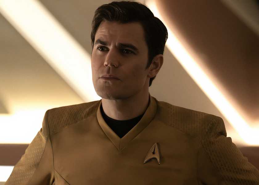 Captain Kirk in Star Trek Strange New Worlds