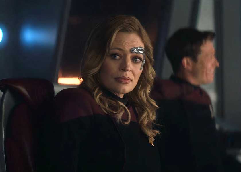 Captain Seven looks at Raffi