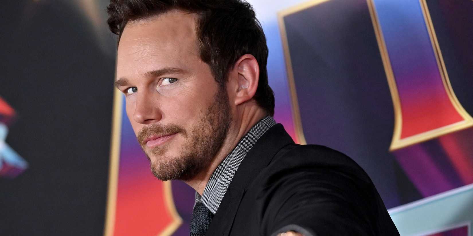 Chris Pratt on Thor 4 red carpet