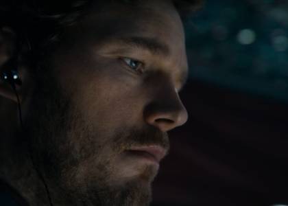 Chris Pratt's Star-Lord looking sad in the Guardians of the Galaxy Vol. 3