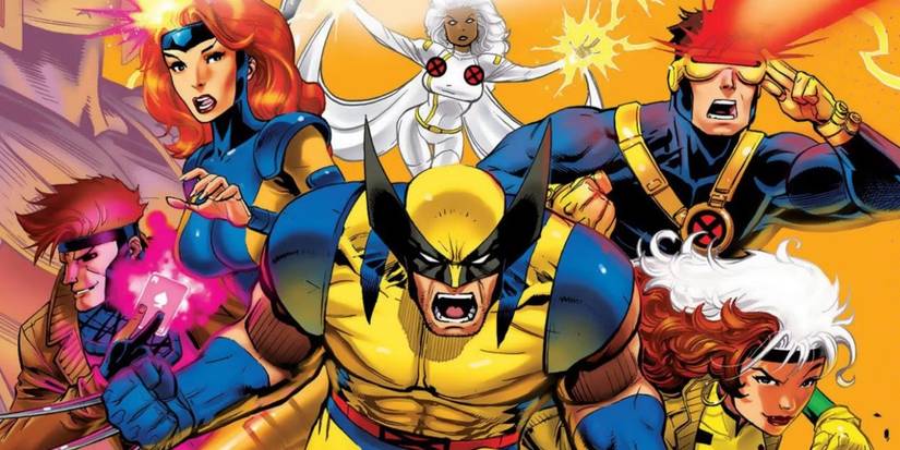 classic x-men team including wolverine, cyclops and storm