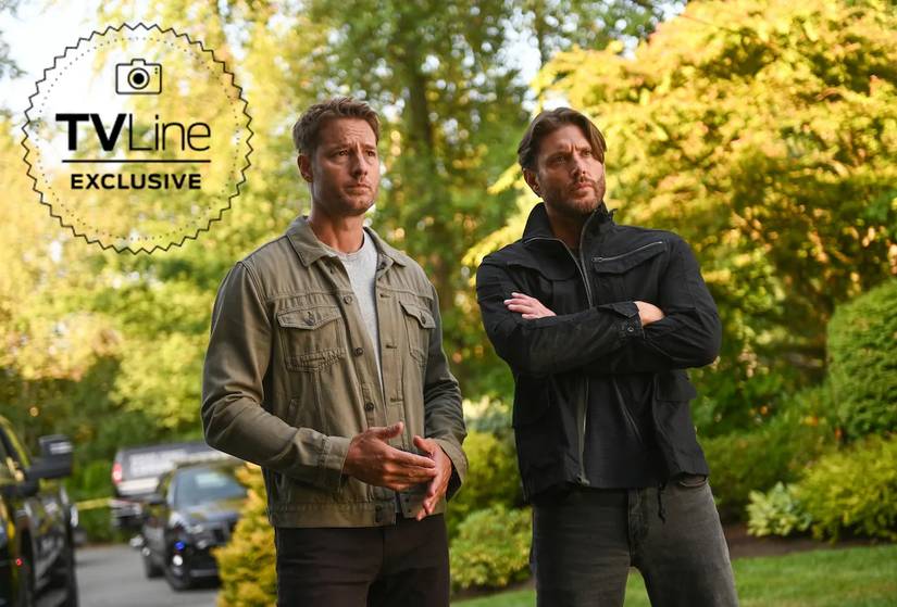 O Rastreador revela volta de Jensen Ackles na 3ª temporada - 1 colter and russell standing together in an episode of tracker season 3 - O Rastreador revela volta de Jensen Ackles na 3ª temporada