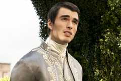 Corey Mylchreest poses near bushes in Queen Charlotte