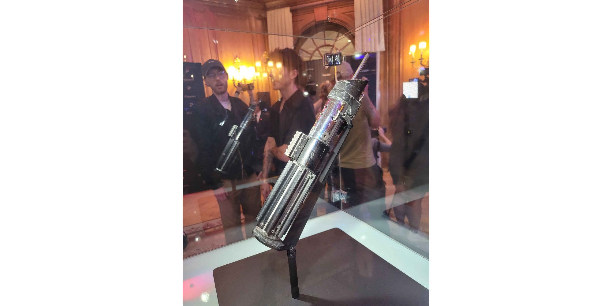 Darth Vader Hero Lightsaber Propstore Angle 3