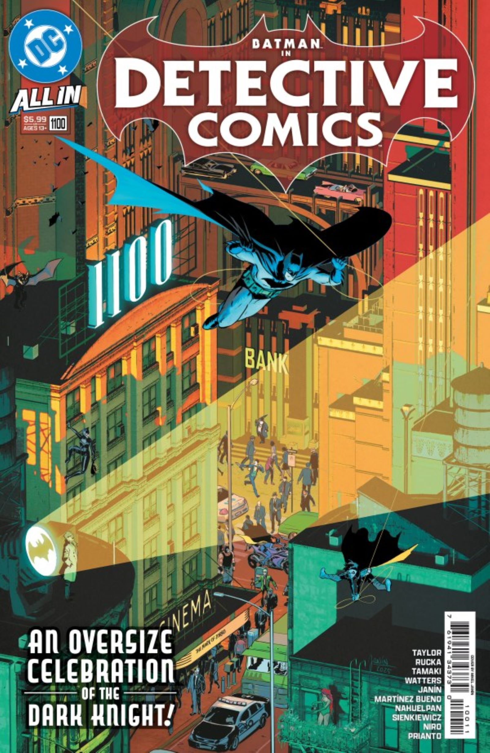 Detective Comics #1100 copertina principale