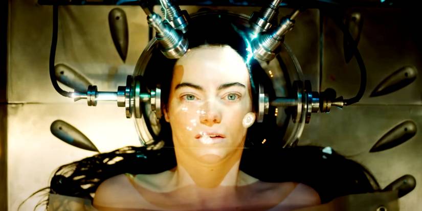 Emma Stone being experimented on in Poor Things