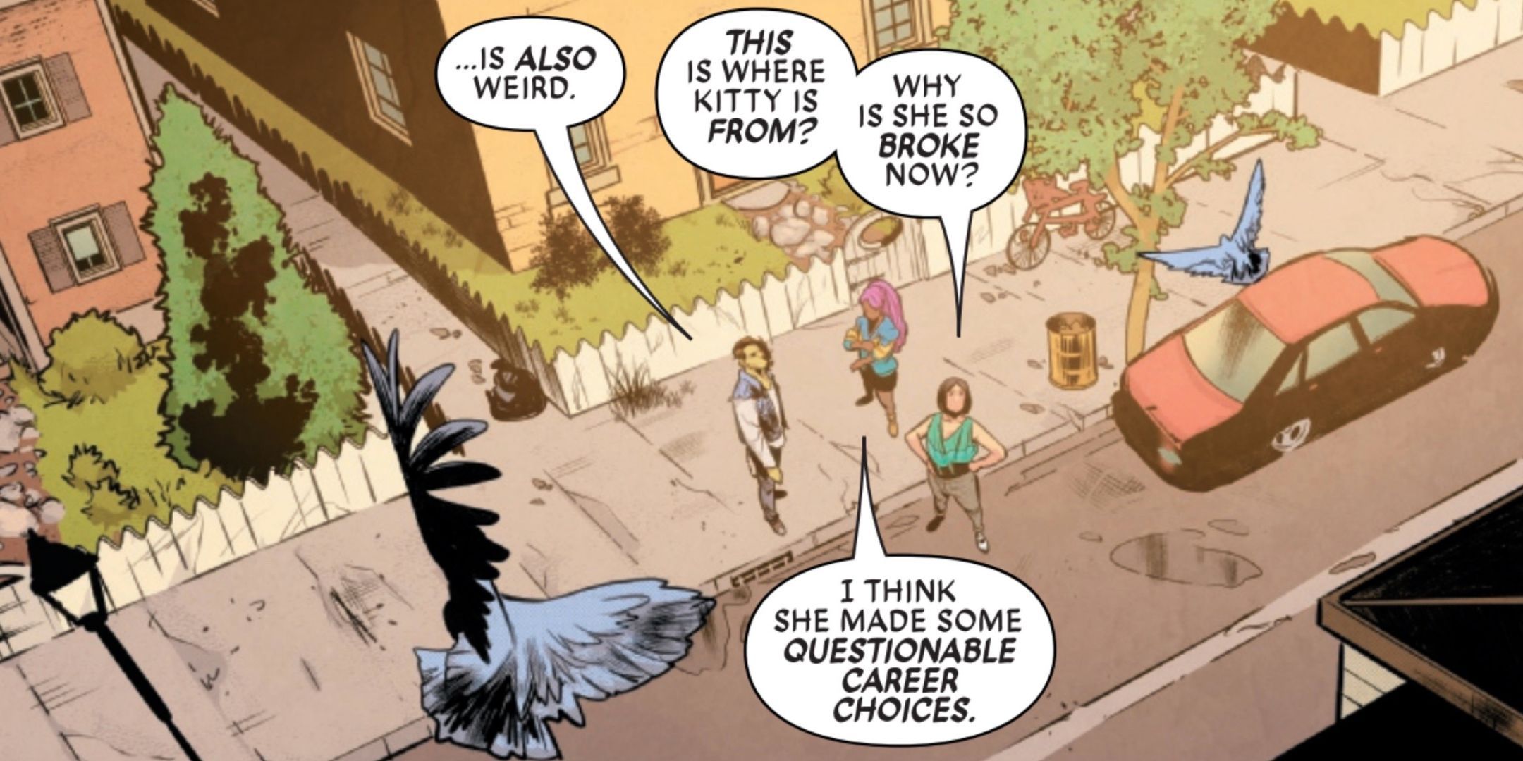 Exceptional X-Men #12 Kitty Pryde's hometown