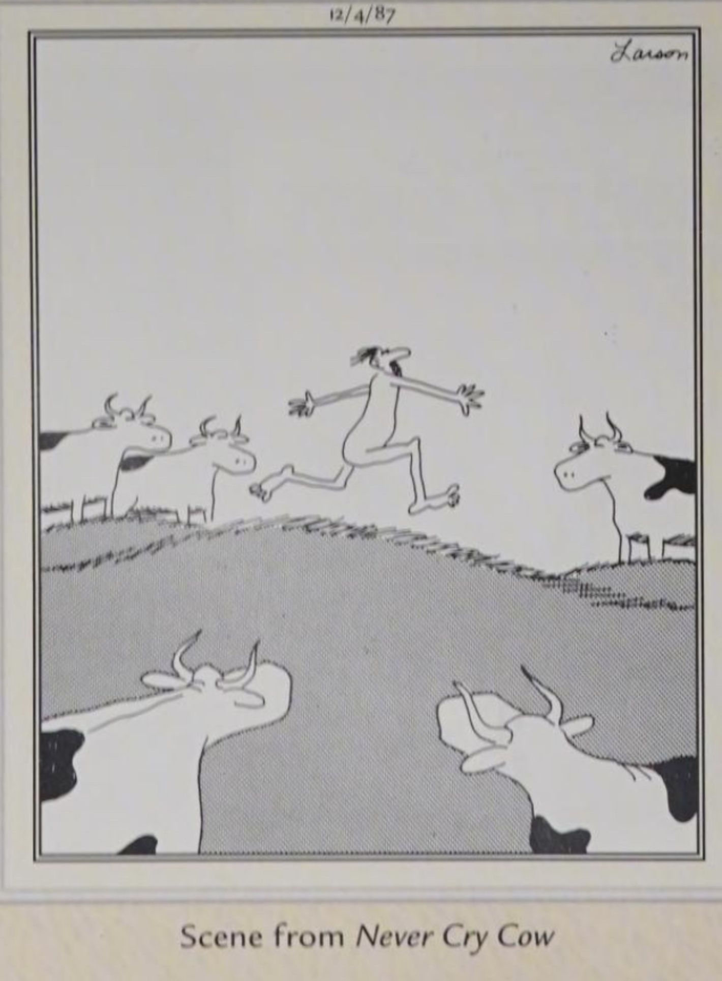 Far Side, December 4, 1987
