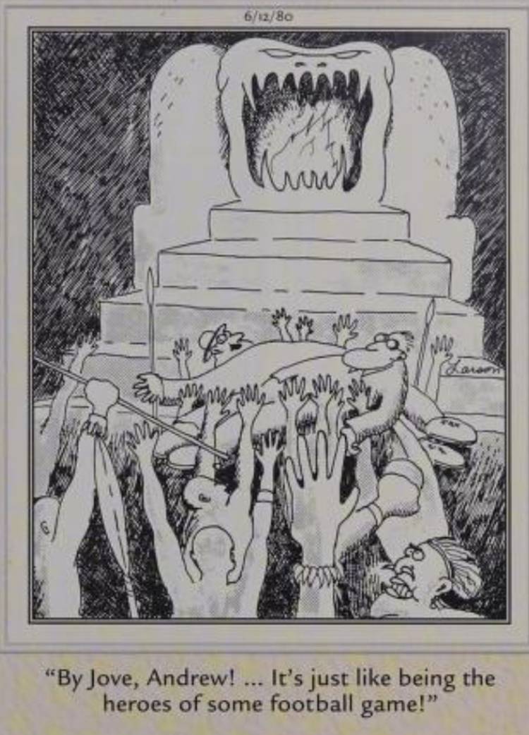 Lado distante, 12 de junho de 1980, os arqueólogos multidão surfam em uma cerimônia religiosa indígena