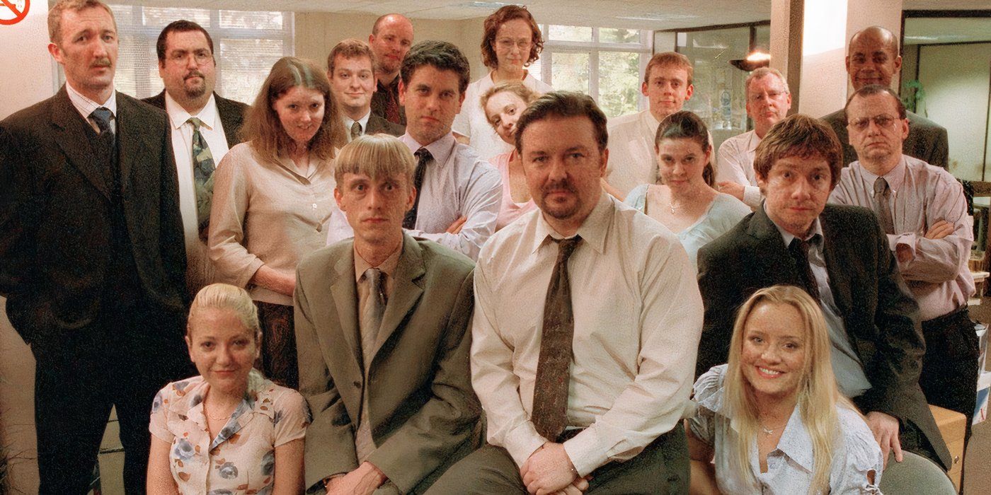 The cast of The Office UK.