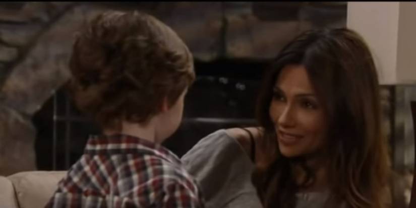 General Hospital's Brenda Barrett (Vanessa Marcil) Talking To Son Alec