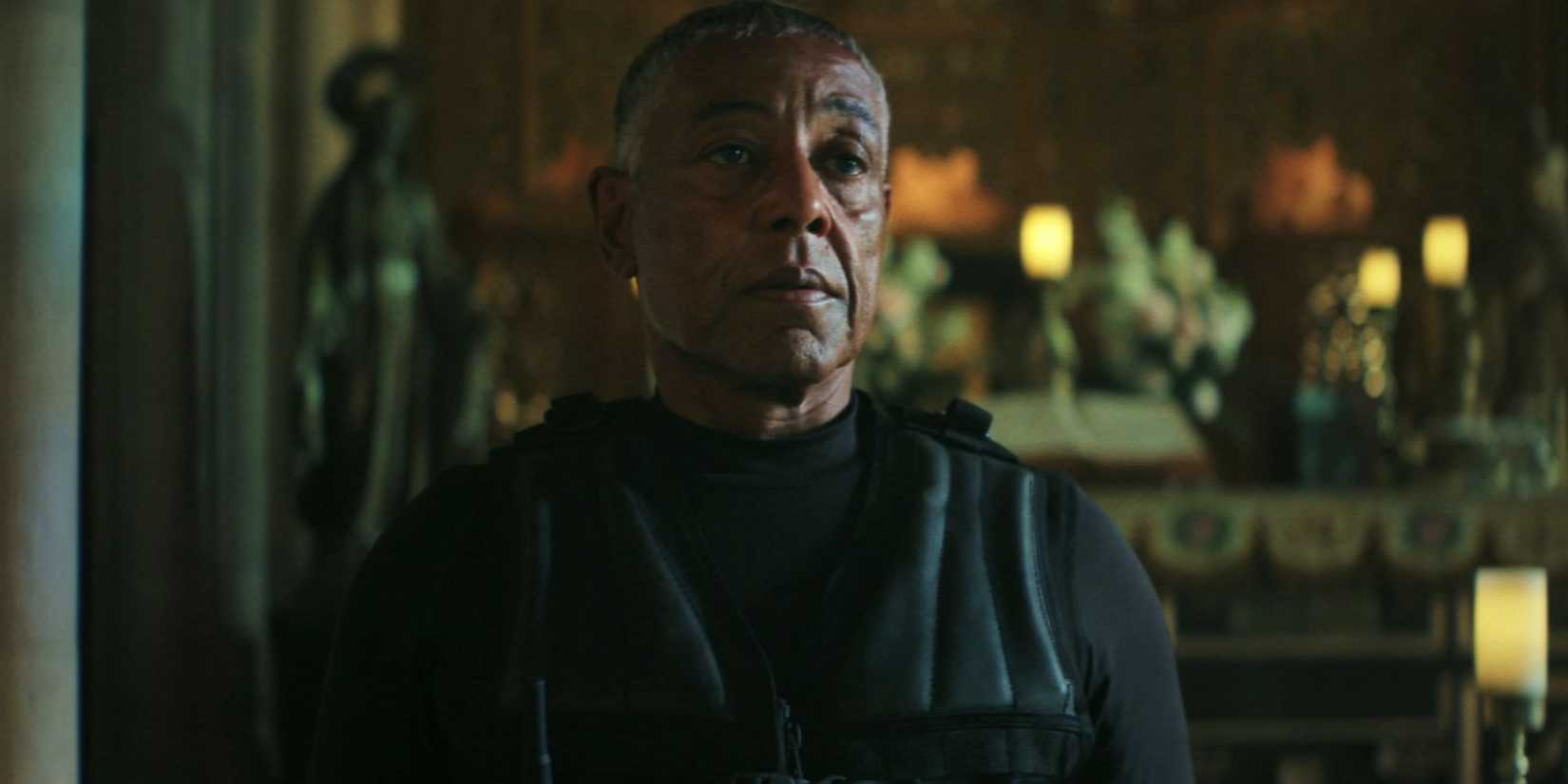 Giancarlo Esposito's Sidewinder in a church in Captain America Brave New World (2025)
