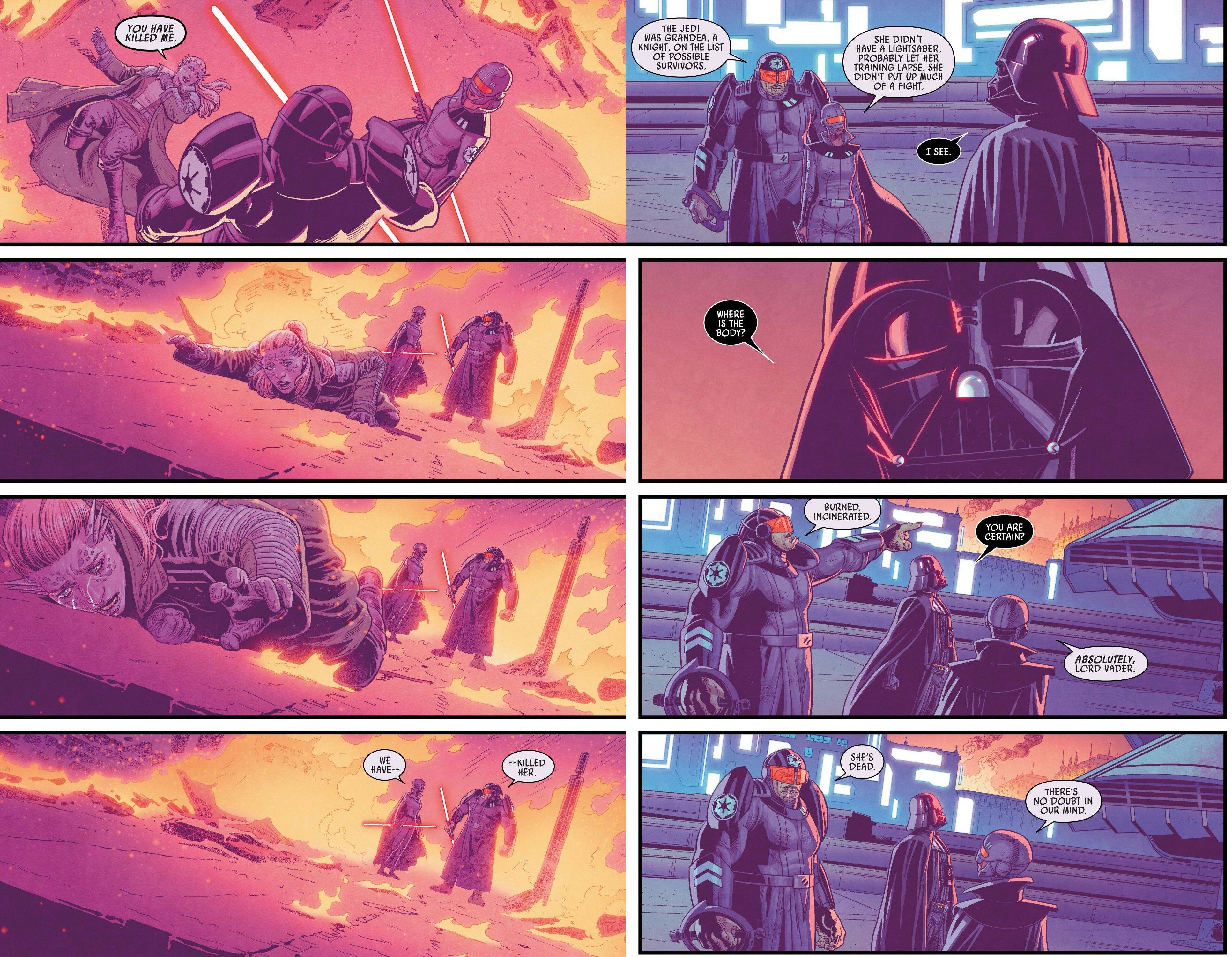 Grandea Tricks Imperial Inquisitors in Legacy of Vader #7