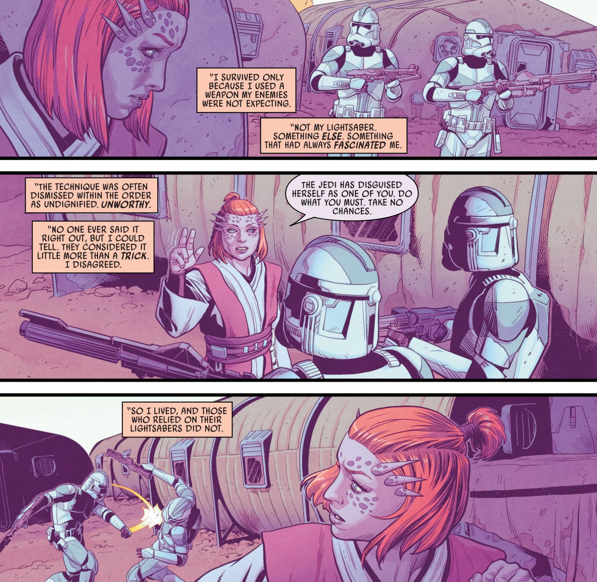 Grandea Using Jedi Mind Trick In Legacy of Vader #7
