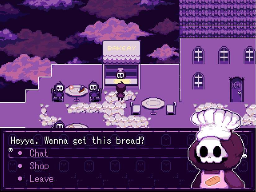 Grimm's hollow bakery grim reaper