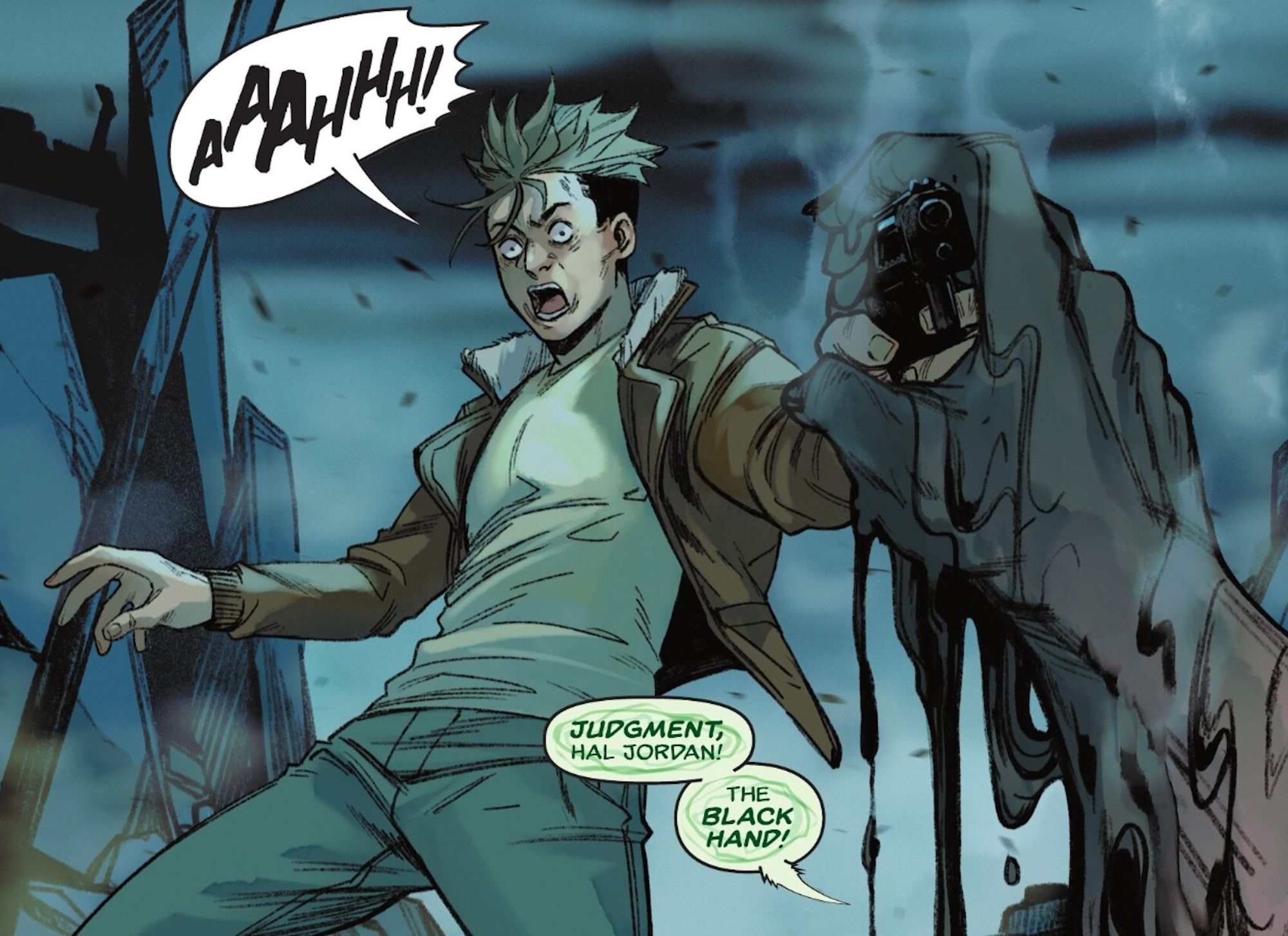Hal Jordan Becomes The Black Hand in Absolute Green Lantern #5