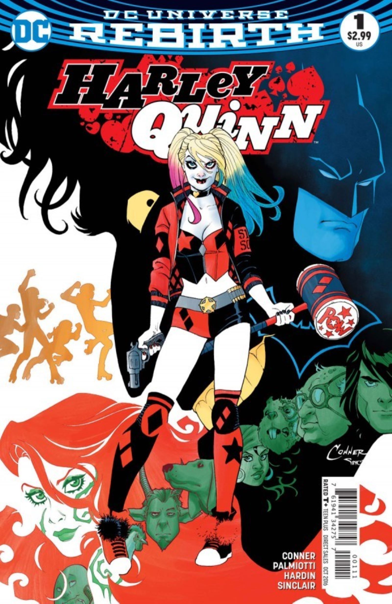 Harley Quinn Rebirth #1 main cover