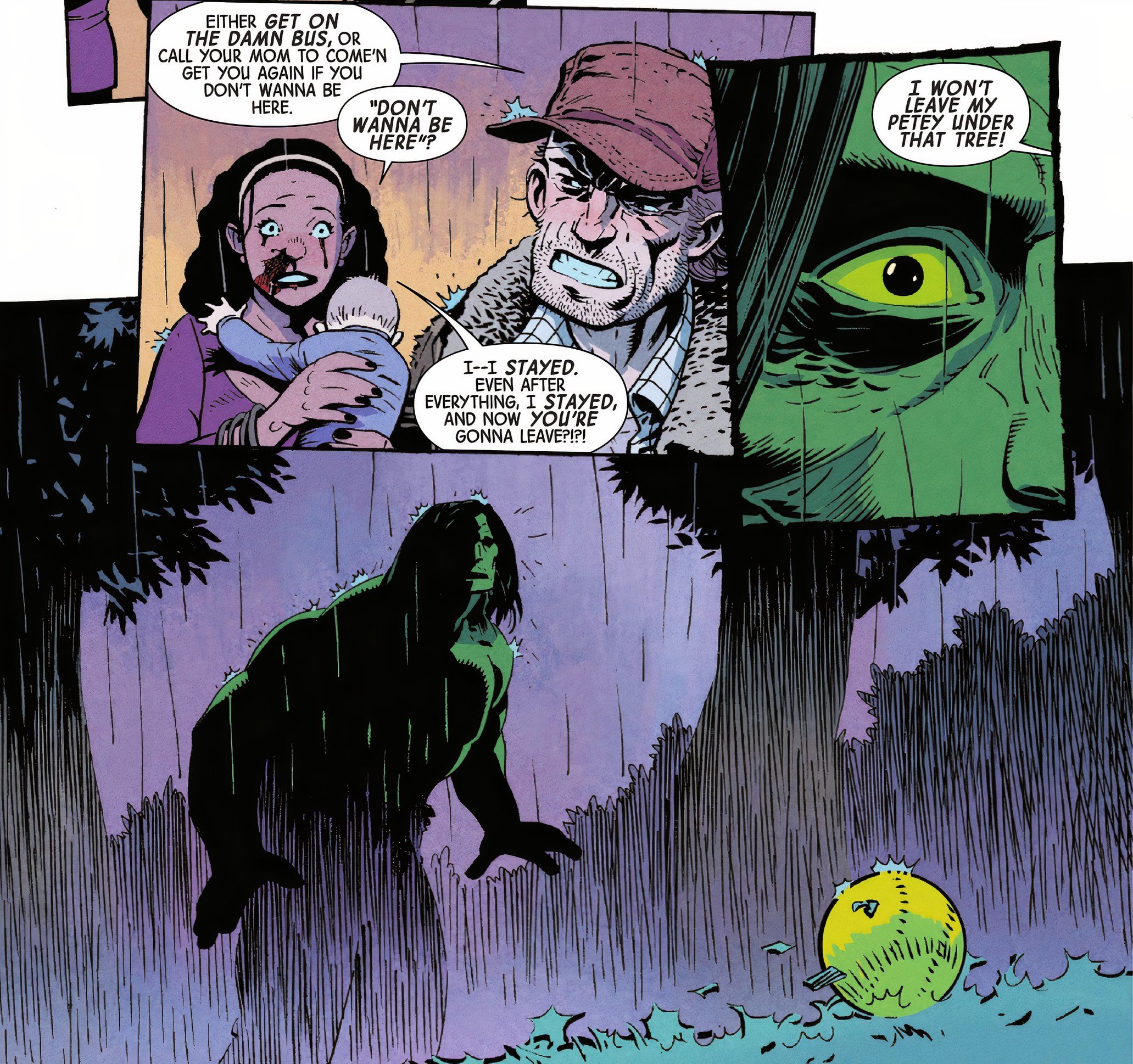 Hulk realizza che Petey è uno spettro Marvel