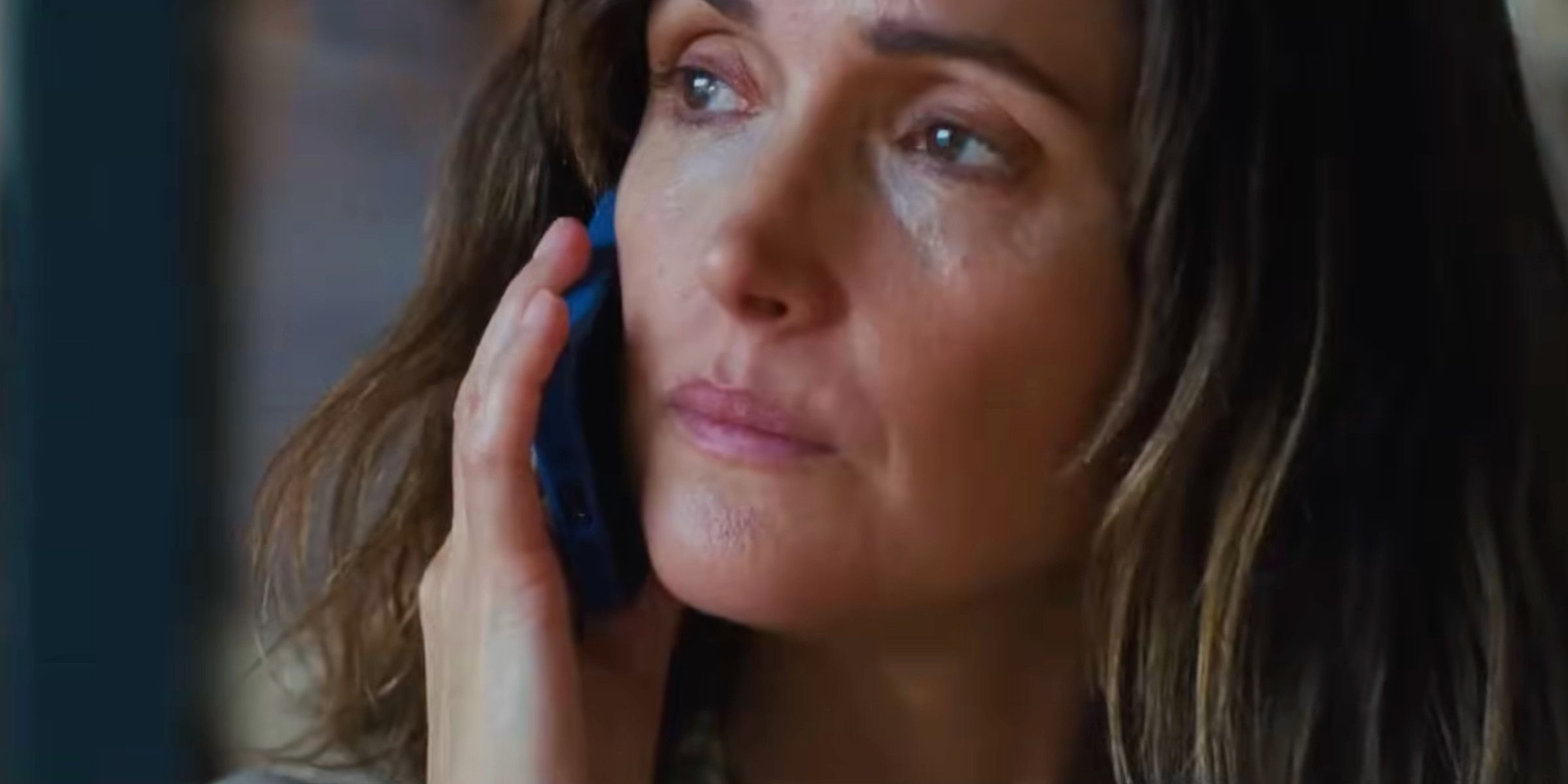 If I Had Legs I'd Kick You Rose Byrne on the phone  