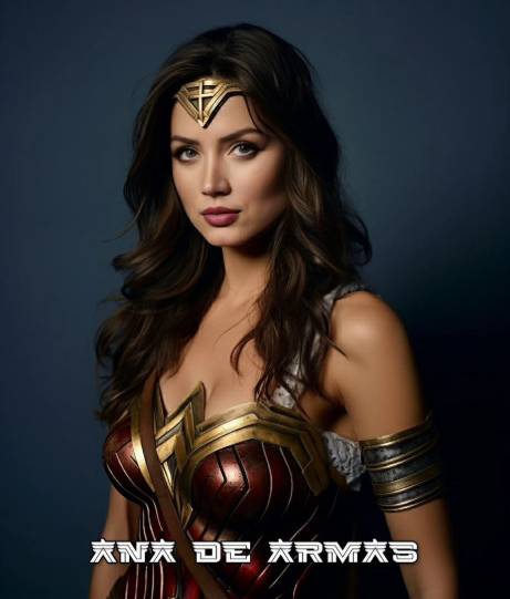 Ana de Armas as Wonder Woman FAN ART