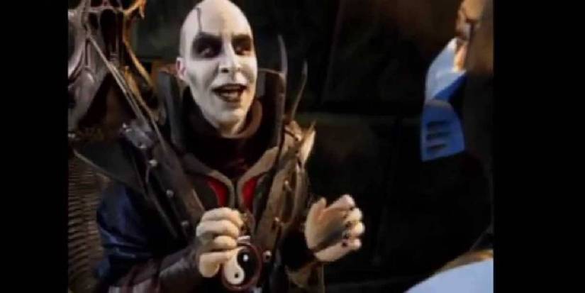 Mortal Kombat Mythologies Sub-Zero Quan-Chi from opening live action cutscene